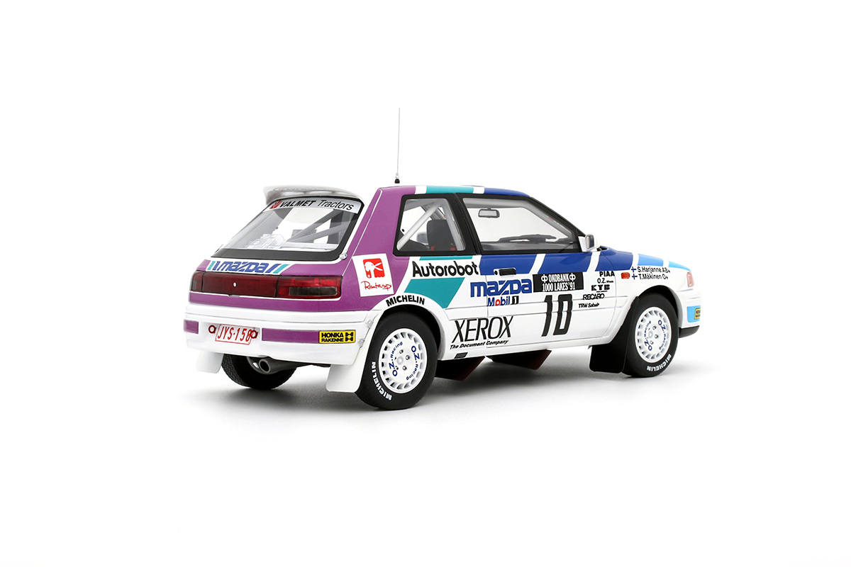 Mazda 323 GTX 1000 Lakes Rally 1991 OT1099 1:18 Otto Models