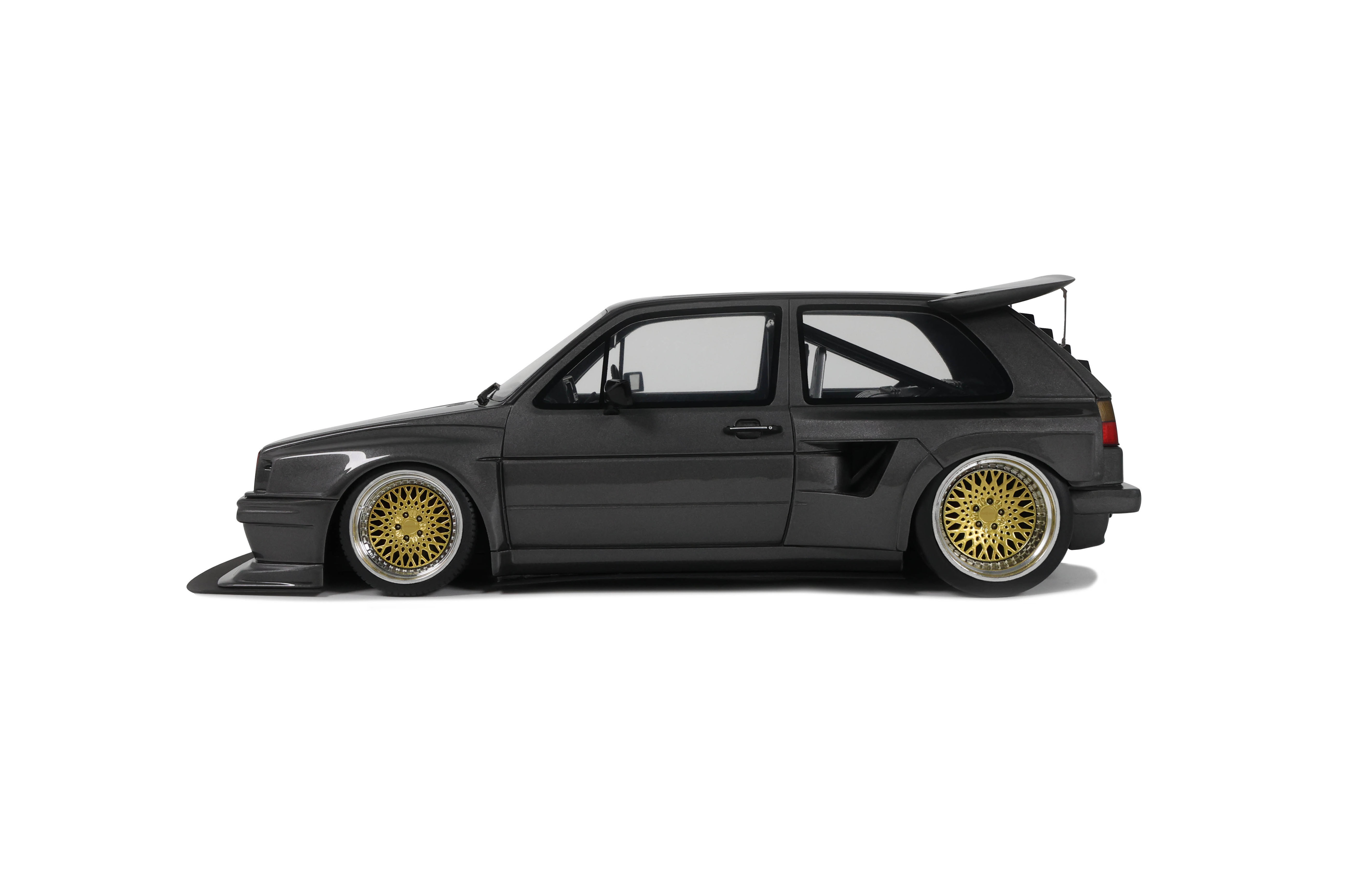 VW GOLF II GTI BY KHYZYL SALEEM ASCOT GREY METALLIC 2021 OT476 1:18 Otto Models 