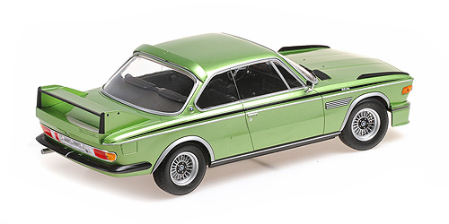 BMW 3,0 CSL 1973 Green 1:18 Minichamps