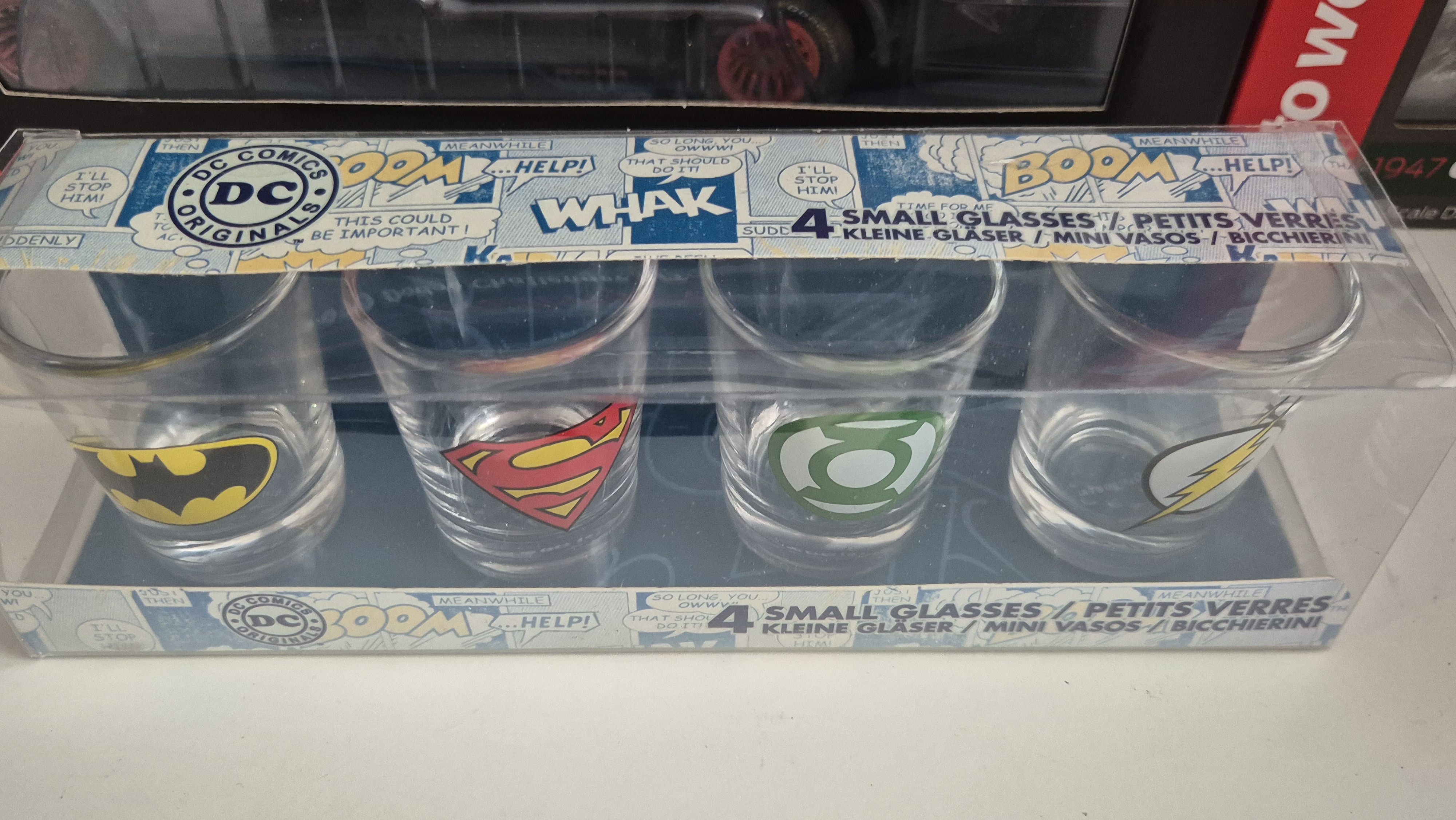 Gläserset DC Comics Superhelden *KULT*