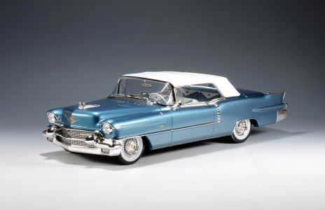 Cadillac Eldorado Biarritz Closed roof  bahama blue 1956 STM1956002 1:18 Stamp Models GLM