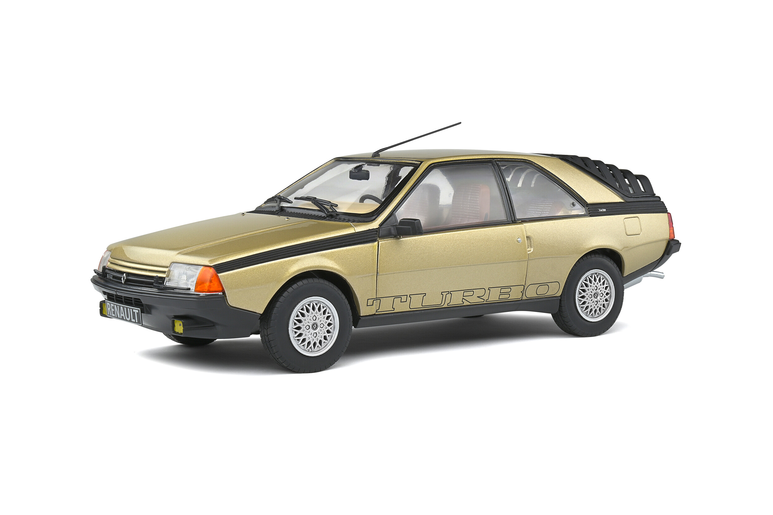 RENAULT FUEGO TURBO SEPIA 1980:18 Solido 