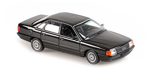 Audi 100 1990  Grey Black 1:43 Maxichamps
