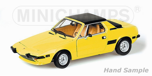 Fiat X 1/9 1974 gelb 1:18 Minichamps