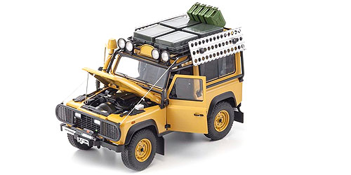 LAND ROVER DEFENDER 90 Yellow 08901CT 1:18 Kyosho
