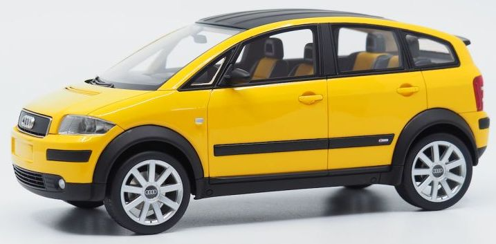 Audi A2 colour.storm  gelb0071 1:18 DNA Collectibles