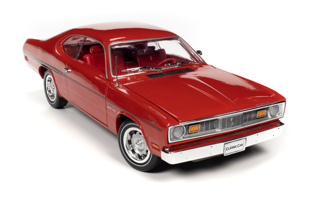 PLYMOUTH DUSTER 2-DOOR COUPE 340 Haradtop Red AMM123051:18 Autoworld