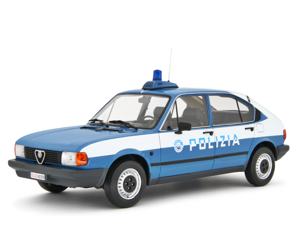 Alfa Romeo Alfasud 1.3 4 Porte 1980 Polizia LM198PO  1:18 Laudoracing Model