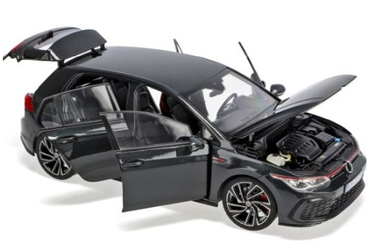 VW Golf  VIII GTI black 2021 1:18 Norev