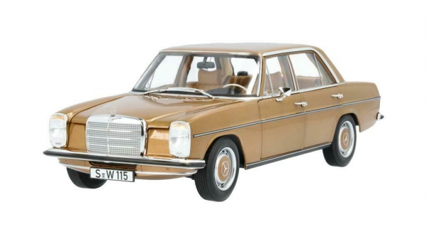 Mercedes Benz 200 W115 Strichacht Byzanzgold 1968-1973 1:18 MB Collection