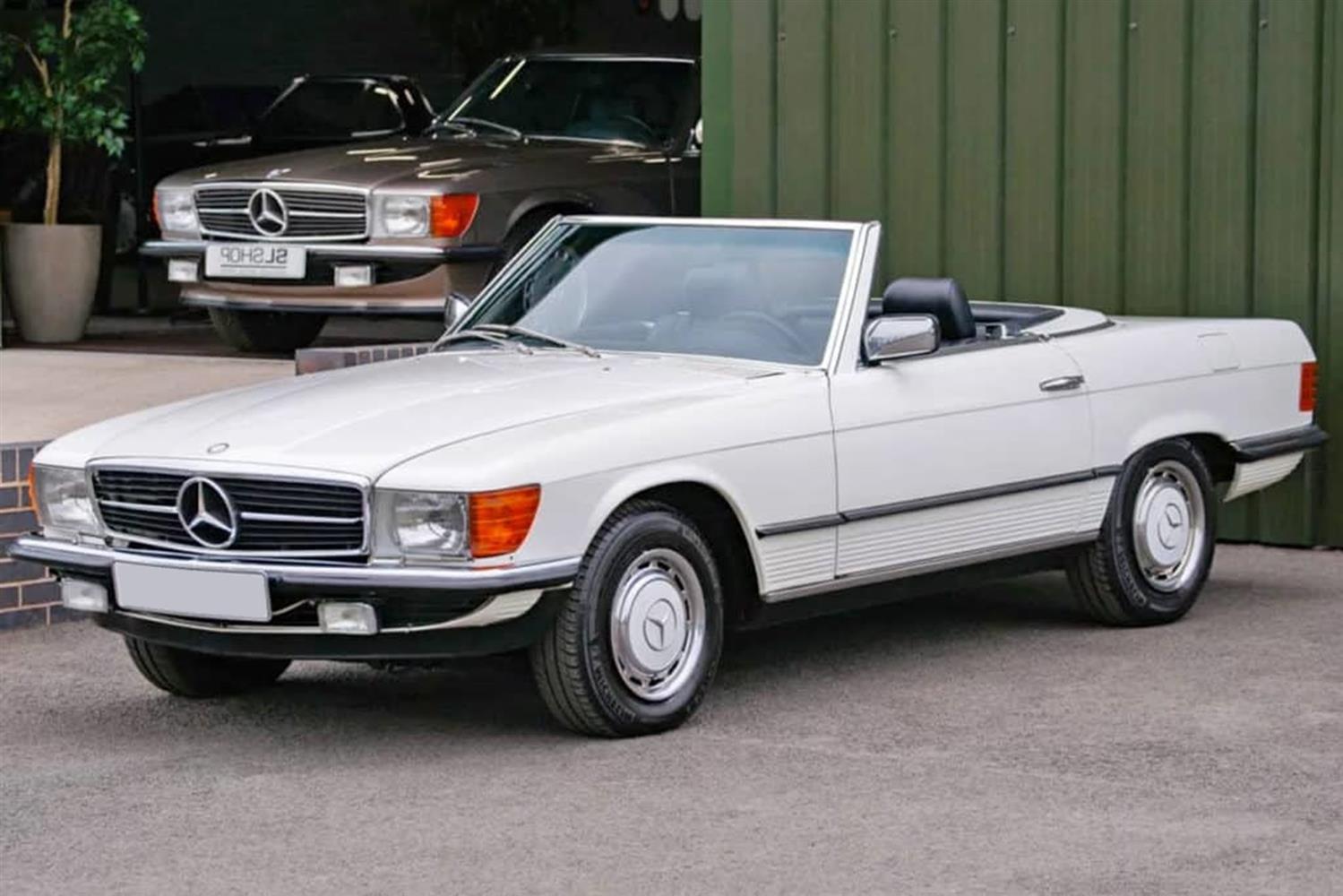 Mercedes Benz 380SL R107 Classic Weiss 1979-1985 1:12  12 Art 