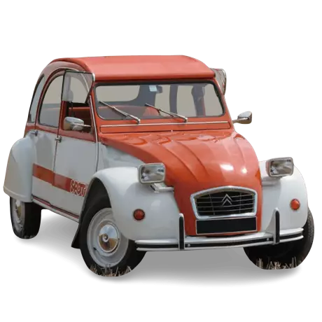 Citroen 2CV Spot 1976  1:18 Norev