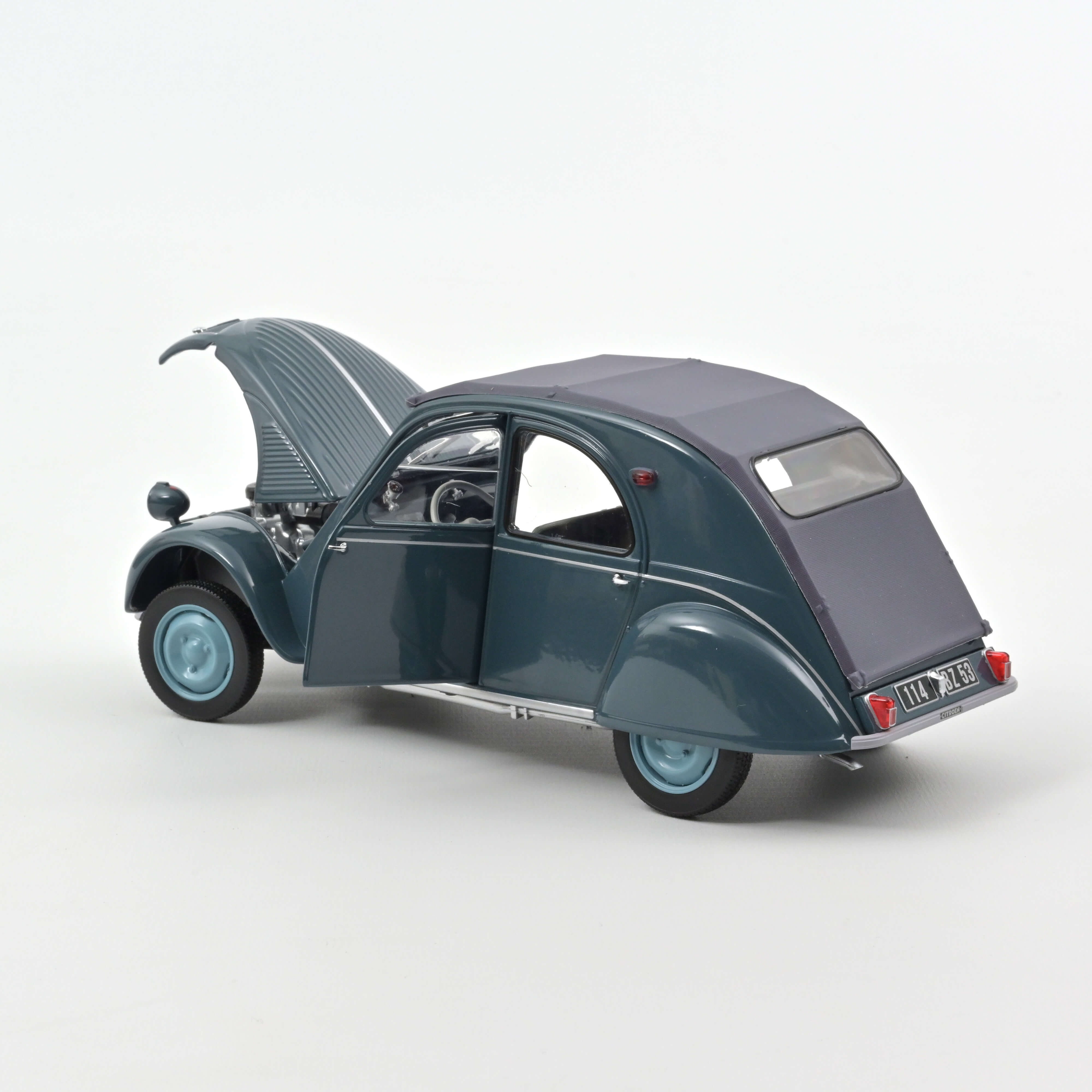 Citroën 2CV AZL 1959 Glacier Blue 1:18 Norev
