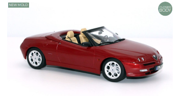 Alfa Romeo Spider 1999 Proteo Red metallic 1:18 Norev
