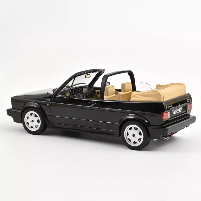 VW Golf Cabriolet 1992 Schwarz  1:18 Norev