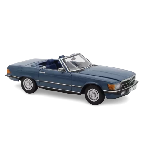 Mercedes Benz 500 SL 1982 Labradorblau 1:18 Norev