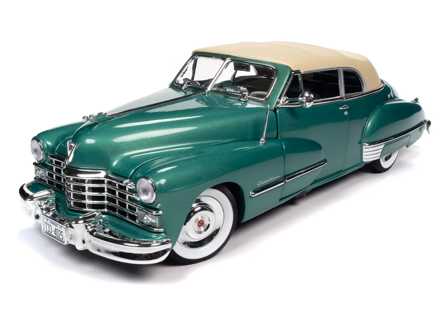 Cadillac Series 62 Cabriolet Ardsley Green met.1947 AW315  1:18 Autoworld