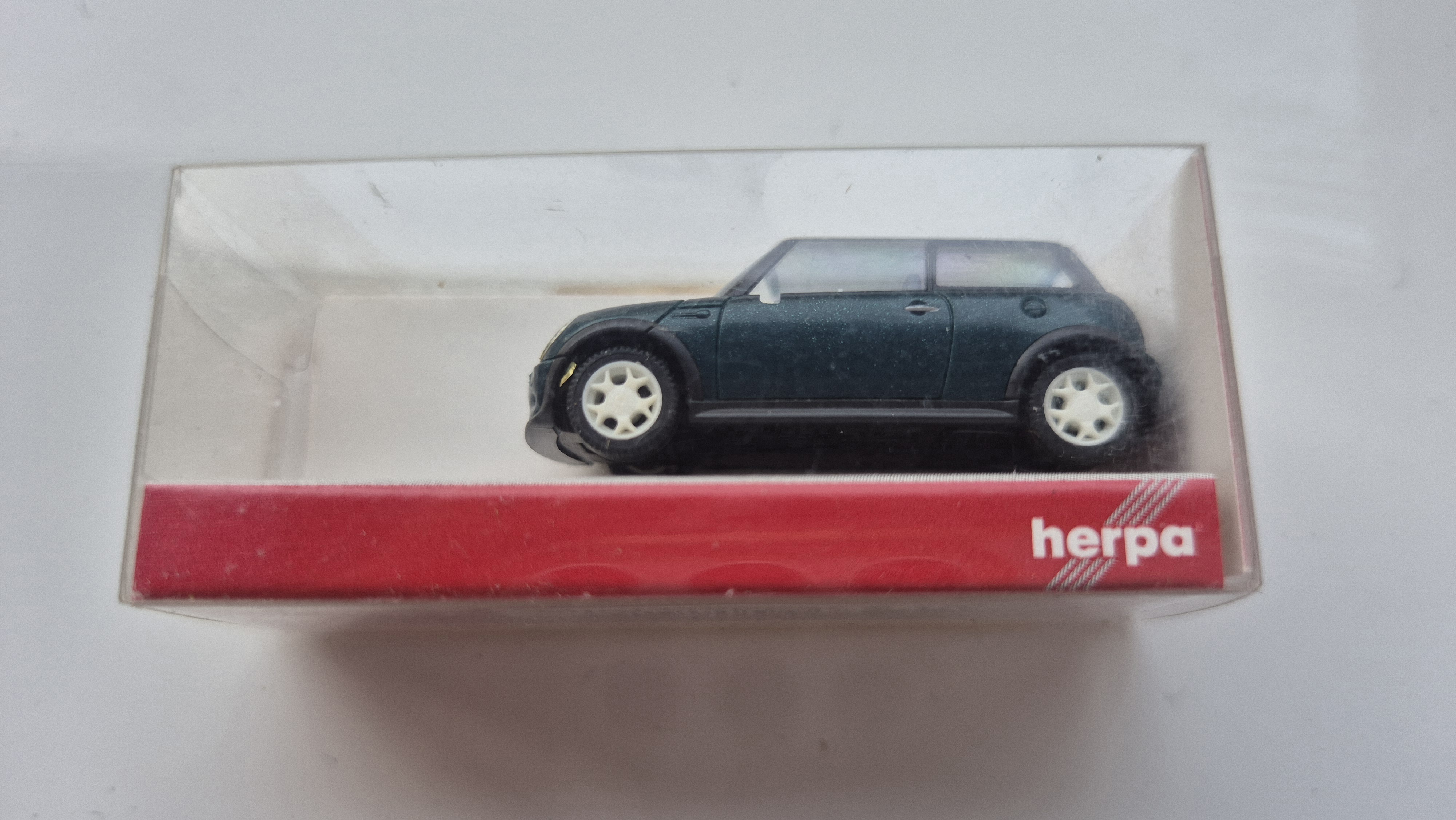 Mini Cooper S grün1:87 Herpa 33114