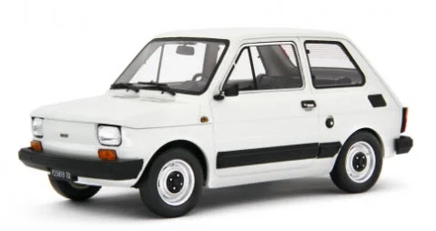 FIAT 126 PERSONAL 4 White 1976 LM147D  1:18 1:18 Laudoracing Model