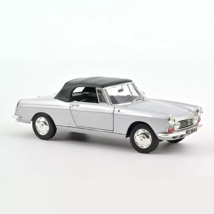 Peugeot 404 Cabriolet 1967 Silber 1:18 Norev