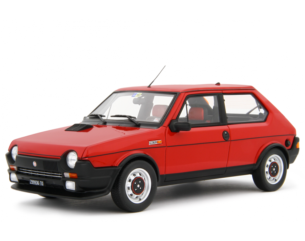 Fiat Ritmo 105 TC 1981 Rot LM186B 1:18 Laudoracing Model 