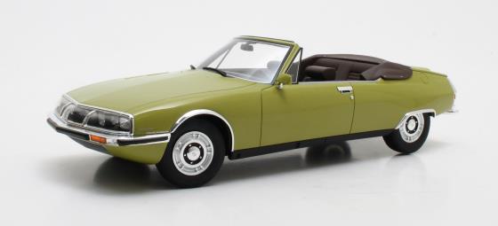 Citroën SM Mylord Convertible Chapron green. 1:18 Cult Scale Models