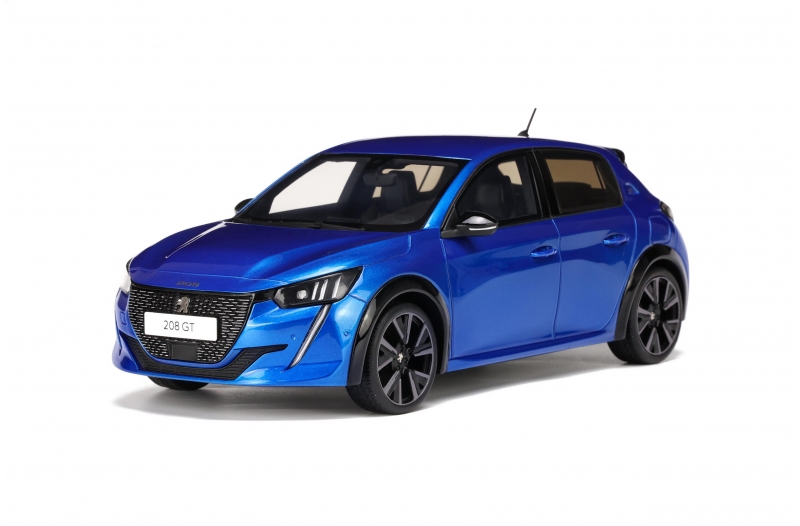 Peugeot 208 GT Blau OT392 1:18 Otto Models