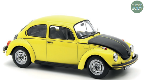 VW 1303 1973 Gelb-Schwarz 1:18 Norev