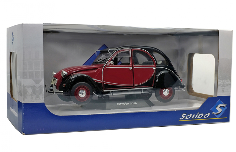 CITROËN 2CV6 CHARLESTON 1982 rot 1:18 Solido