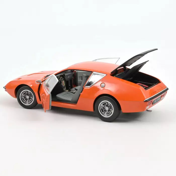 ALPINE A310 1600 VE 1974 Acropolis Orange 1:18 Norev 