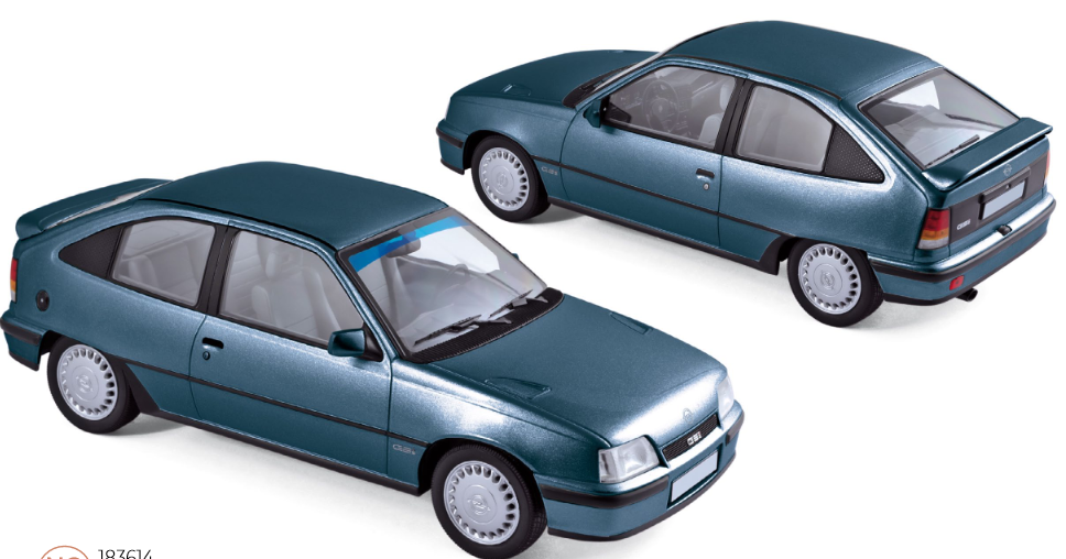 Opel Kadett GSi 1987 Blue metallic 1:18 Norev