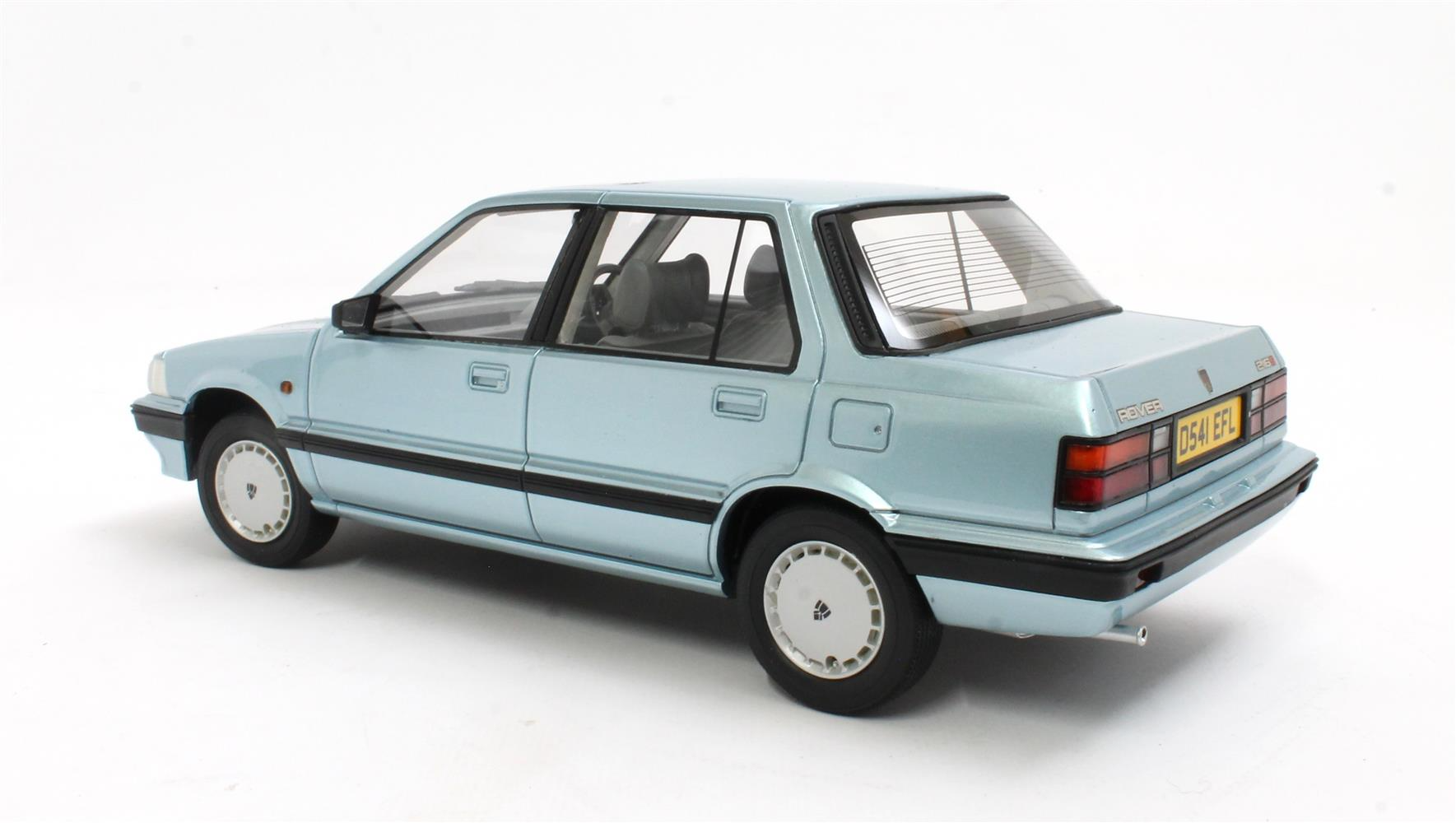 Rover 216 S ( SD3 ) zircon blue 1986 1:18 Cult Scale