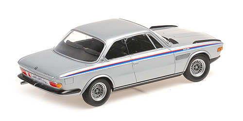 BMW 3,0 CSL 1973 SILVER1:18 Minichamps