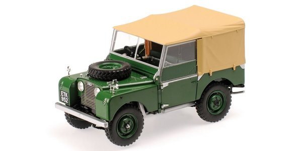 Land Rover 1948 grün 1:18 Minichamps