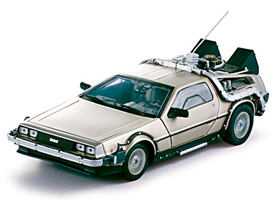 DeLorean LK Coupe *Back to the Future I* 1985 1:18 Sunstar