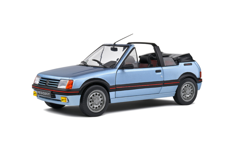 Peugeot 205 CTI 1.9L 1989 Bleu Azzuro 1:18 Solido
