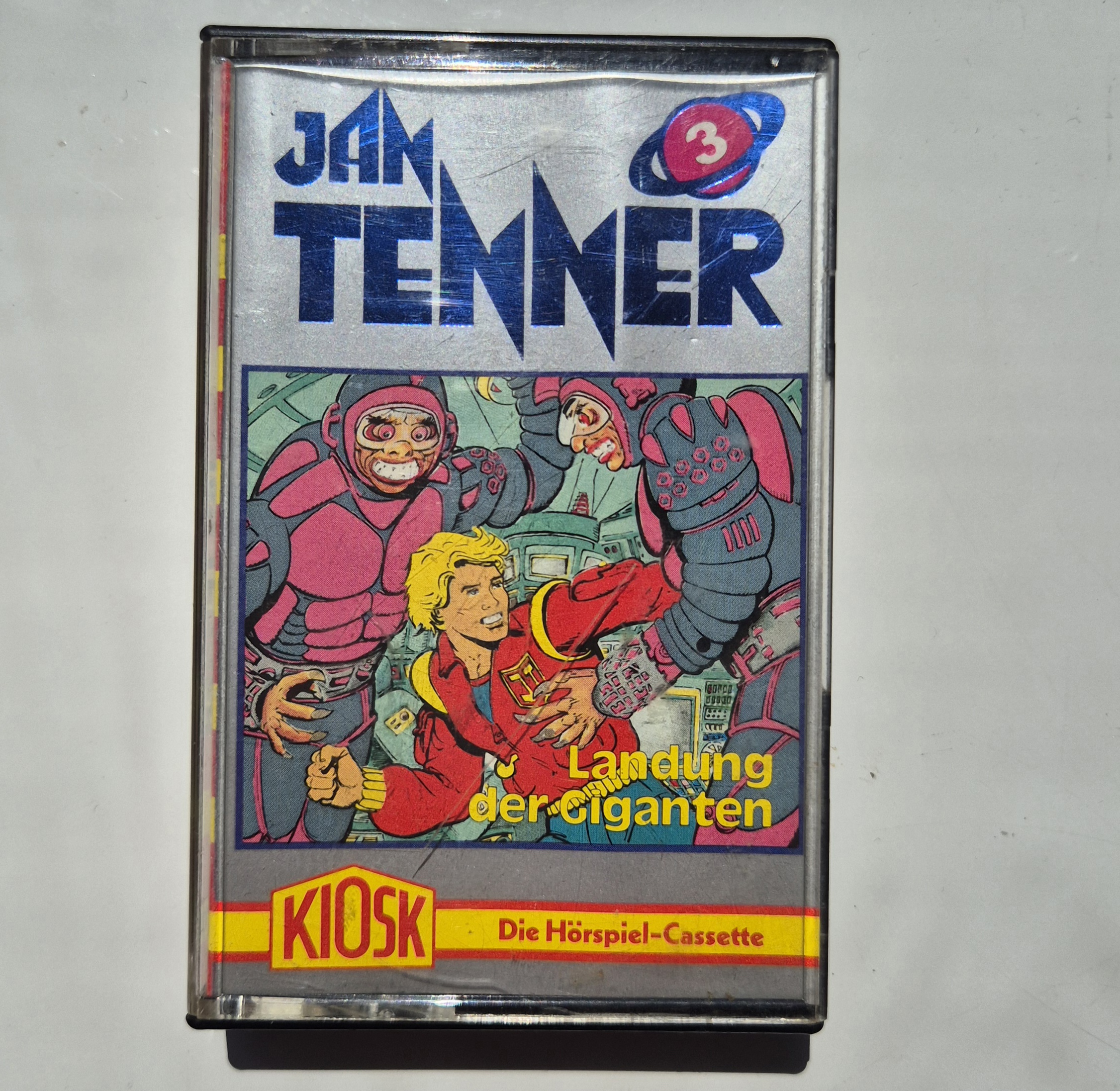Jan Tenner 3 Landung der GIganten*80s alte Auflage* Hörspiel MC *Kult* 