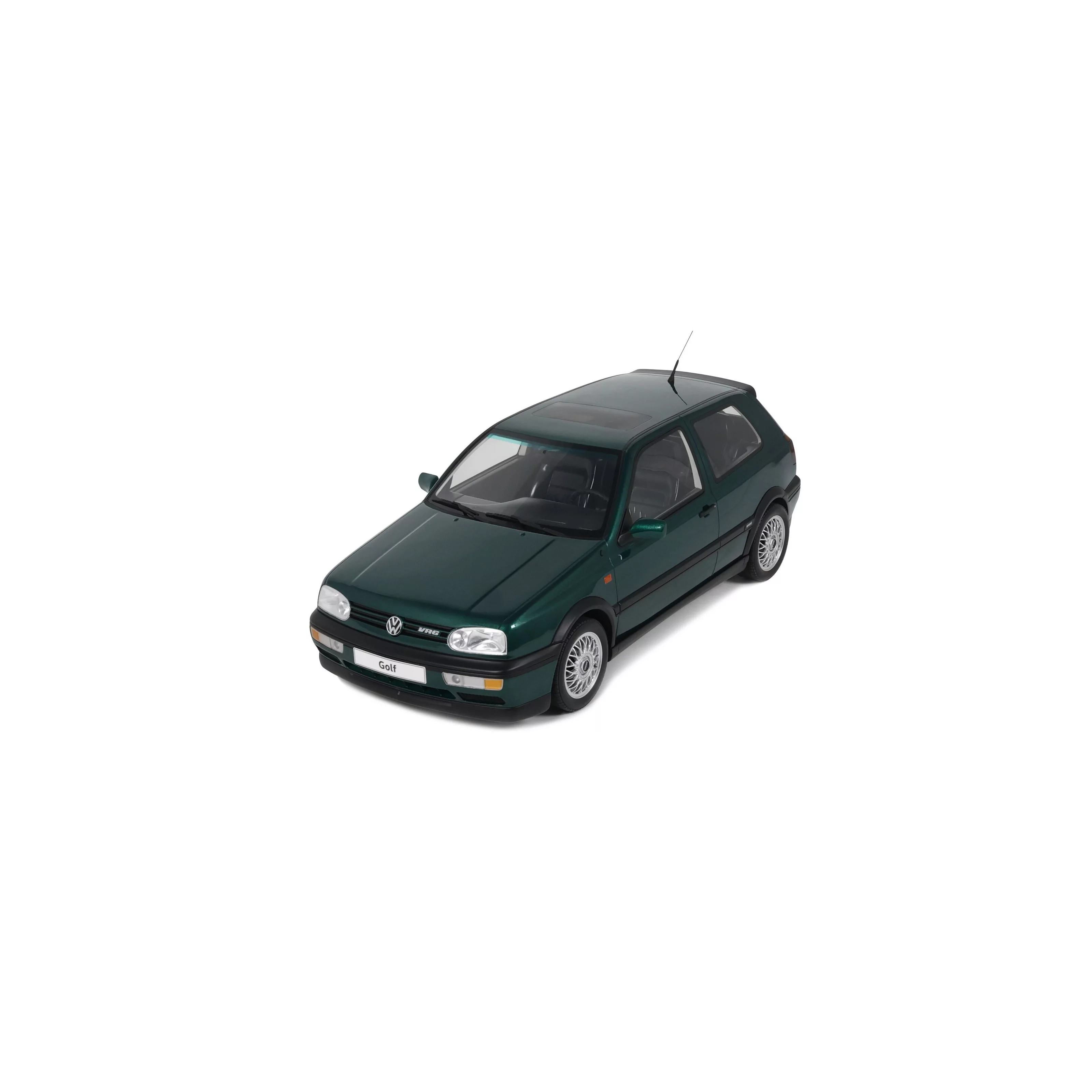 VW GOLF III VR6 CARAT DRAGON GREEN 1992 G099 1:12 Otto Models