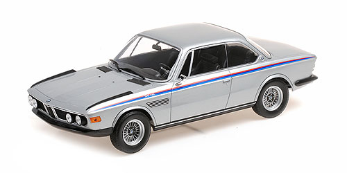 BMW 3,0 CSL 1973 SILVER1:18 Minichamps