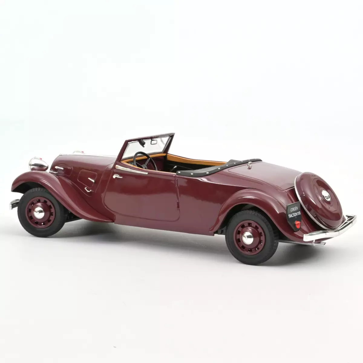 Citroen Traction Cabriolet 1938 Dunkelrot 1:18 Norev