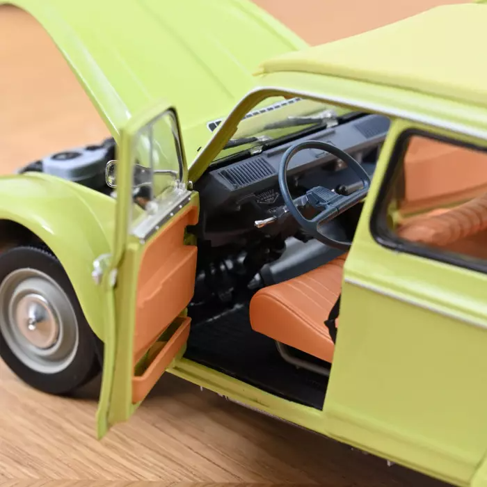 Citroen Dyane 6 1970 Calabre Gelb 1:18 Norev