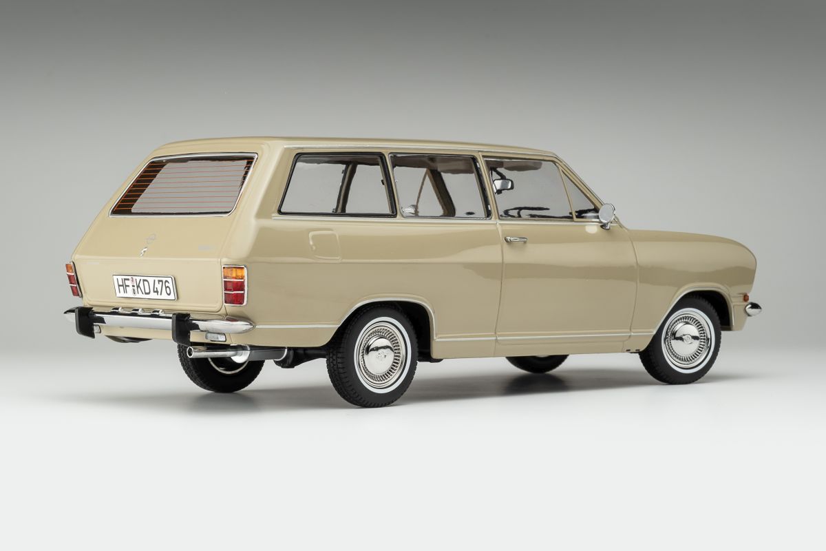 Opel Kadett B Caravan (1972) sierra beige / red interior 1:18 Touring Modelcars Opel Kadett B Caravan (1972) sierra beige / red interior 1:18 Touring Modelcars