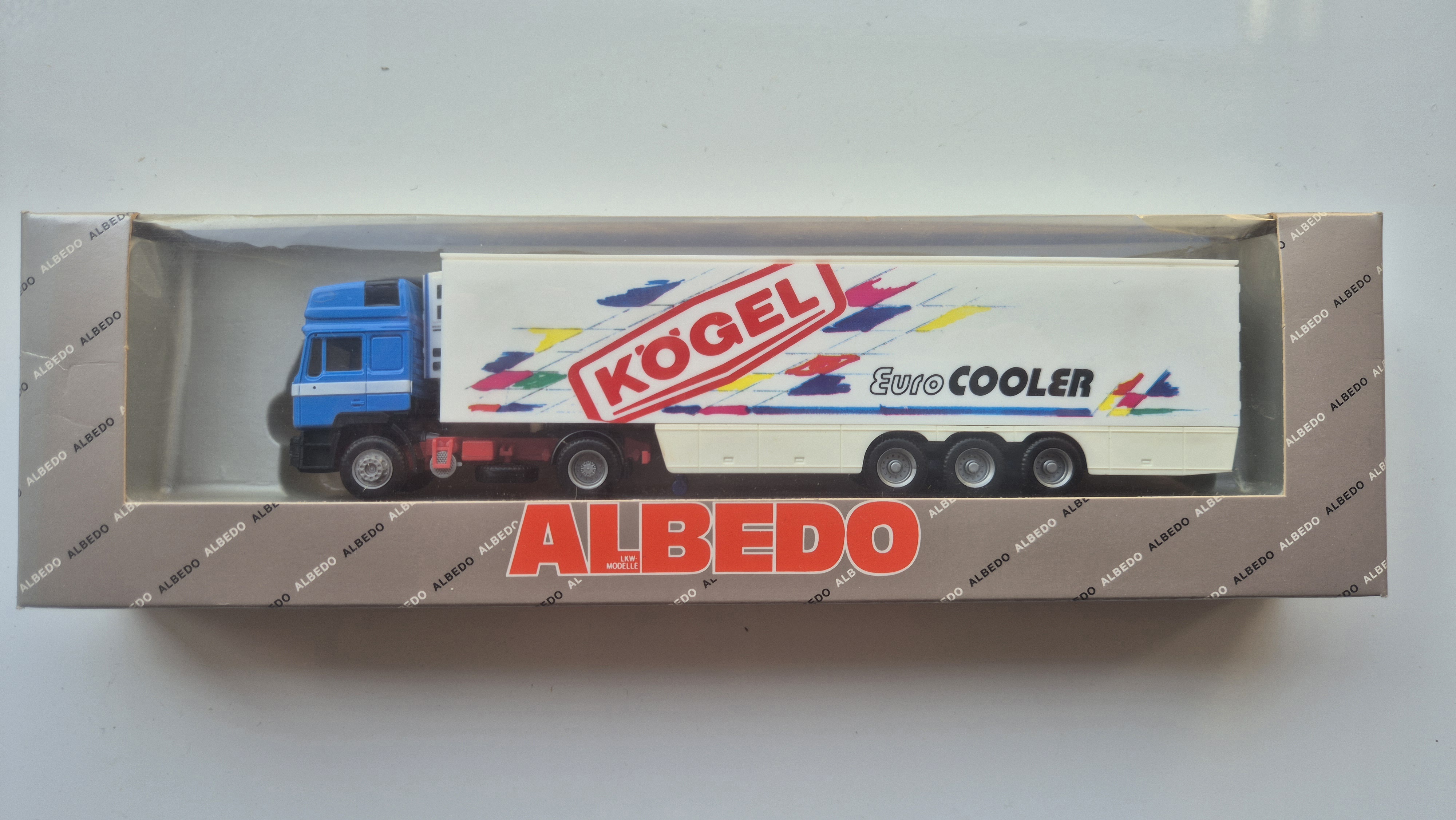 MAN F90 Hochdach Kögel EuroCooler1:87 ALBEDO 13610