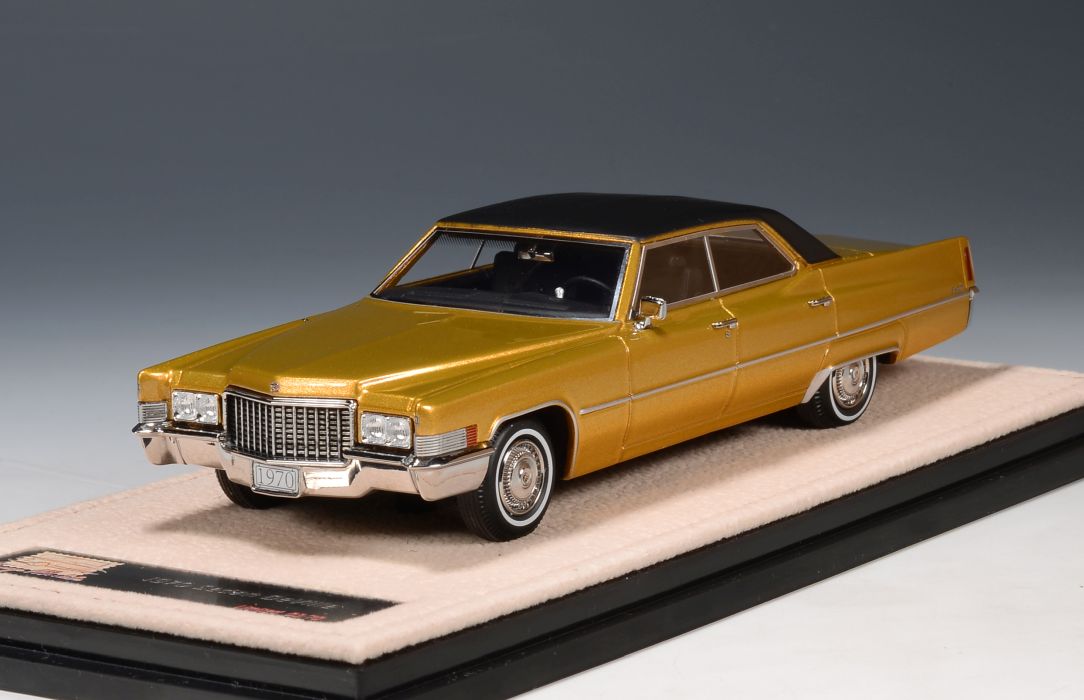 Cadillac Sedan de Ville 1970 Regency Bronze Firemist STM70504 1:43 GLM Stamp Models