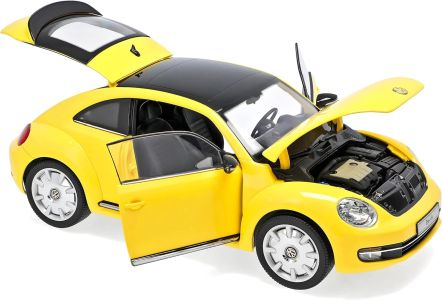 VW Beetle Coupe  Sun Flow Yellow 1:18 Kyosho 