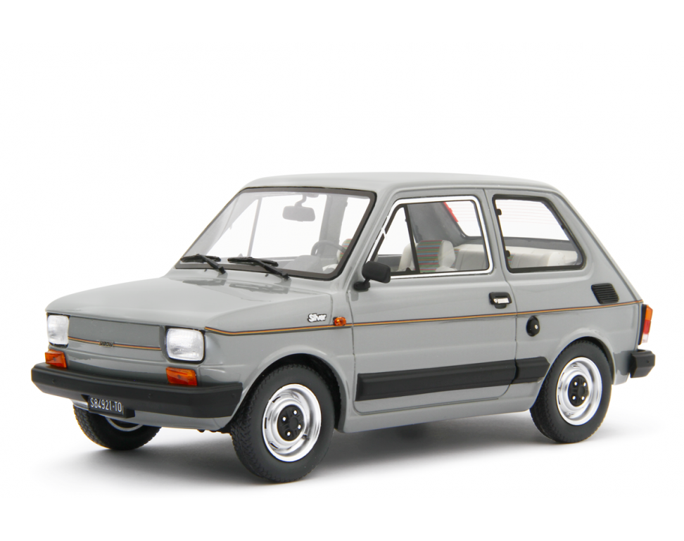FIAT 126 PERSONAL 4 SILBER 1978 LM167A 1:18 Laudoracing Model