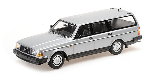 VOLVO 240 GL  Break 1986 Silber 1:18 Minichamps