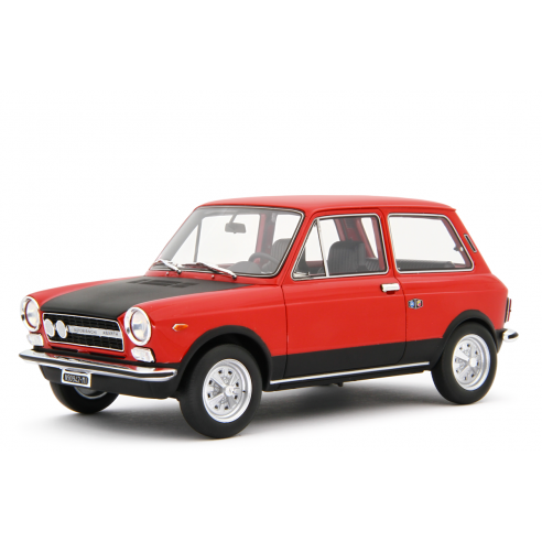 Autobianchi A112 Abarth 58HP 1°Serie 1971 rot/schwarz LM216 1:18 Laudoracing Model  