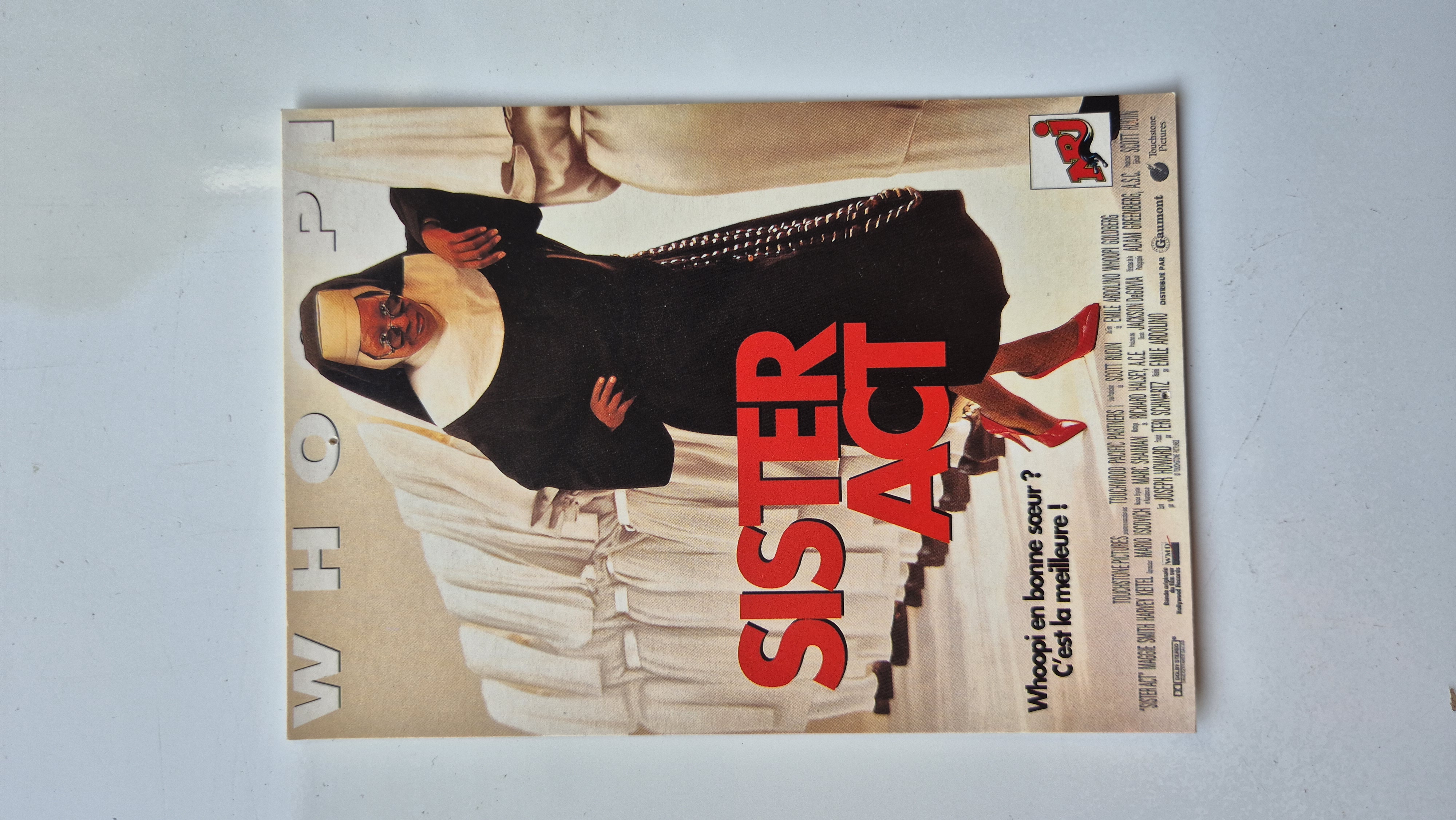 Sister Act Whoopi Goldberg Postkarte *KULT*  