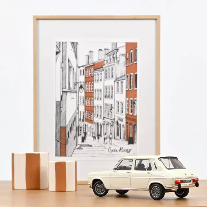 Simca 1100 Ti 1975 Tacoma Weiss 1:18 Norev